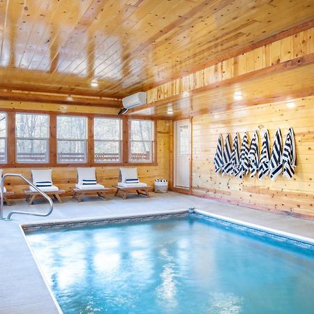 Sycamore By Avantstay Spectacular Mountain Home W Indoor Pool Hot Tub Home Theatre Fire Pit Sevierville Exteriér fotografie